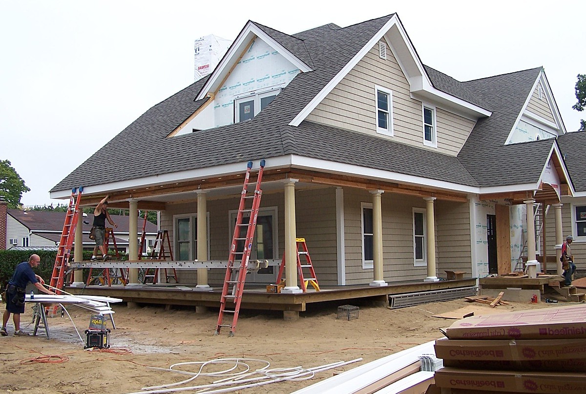 renovating house