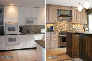 kitchen renovation result